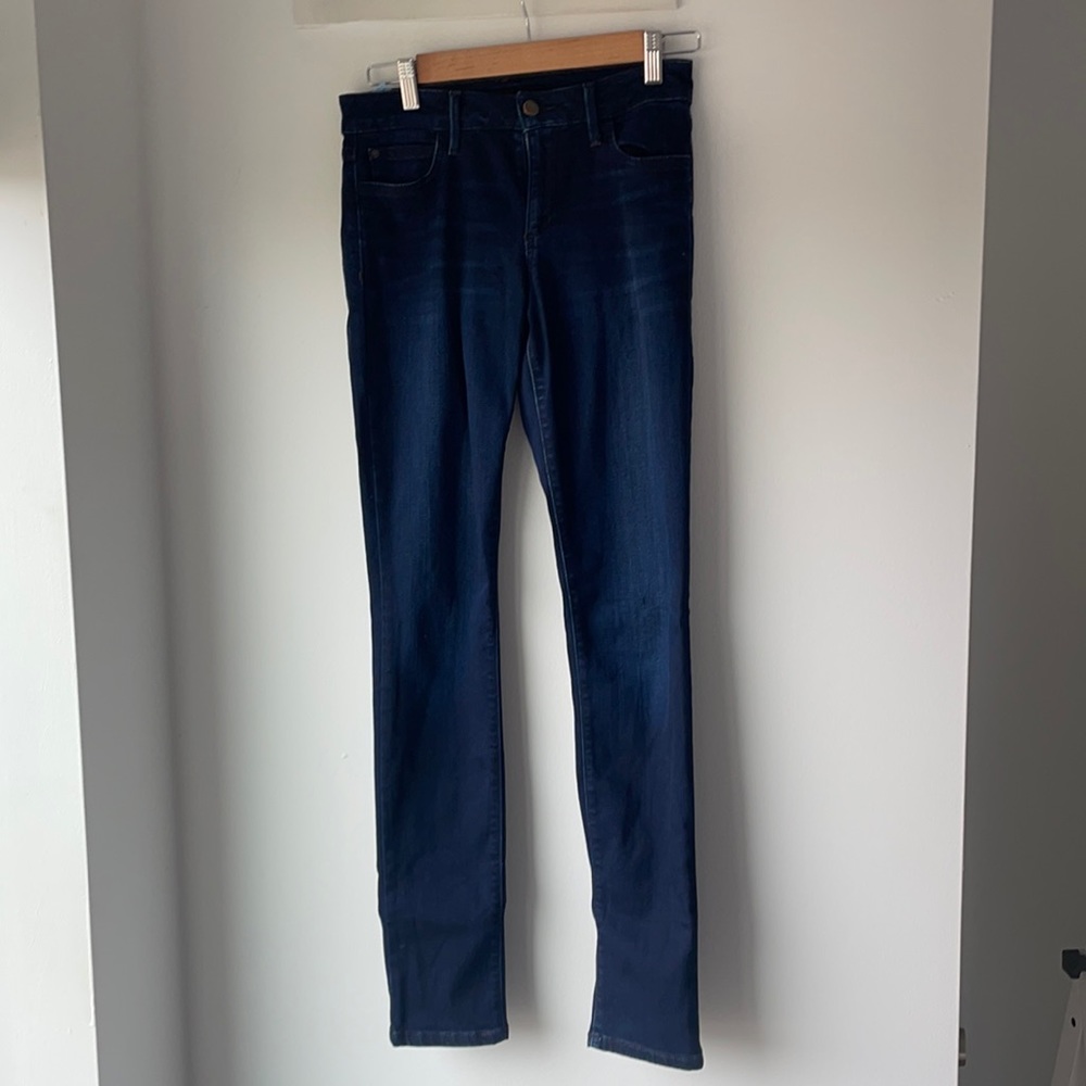 Joe’s Jeans 27 The Honey Curvy Skinny Flawless Dark Wash